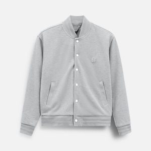 Áo Khoác Relaxed Double Face Bomber