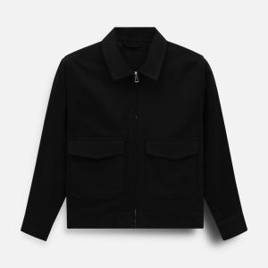 Áo Khoác Boxy Kaki Grand Pocket