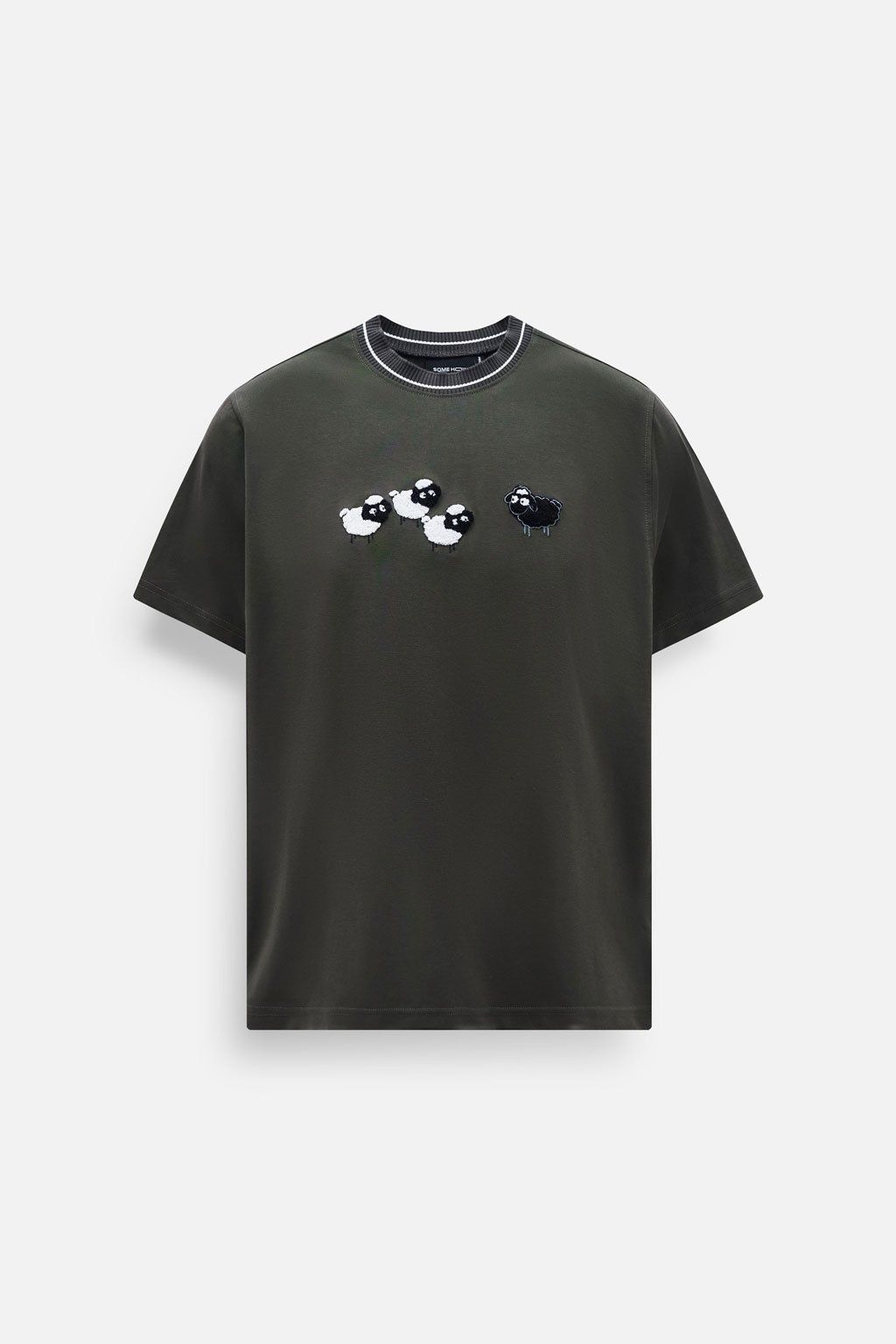 Áo Thun Regular Cool Fab Black Cloud Sheep