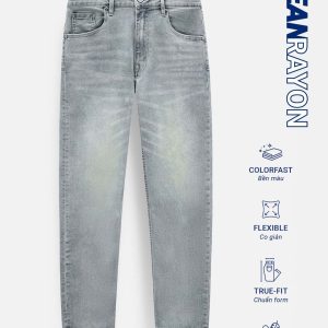 Quần Jean Rayon Slimfit Grain Blue Ss2
