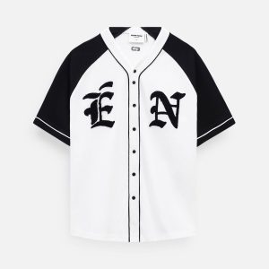 Áo Sơ Mi Oversize Raglan Button Up * Én Col 25